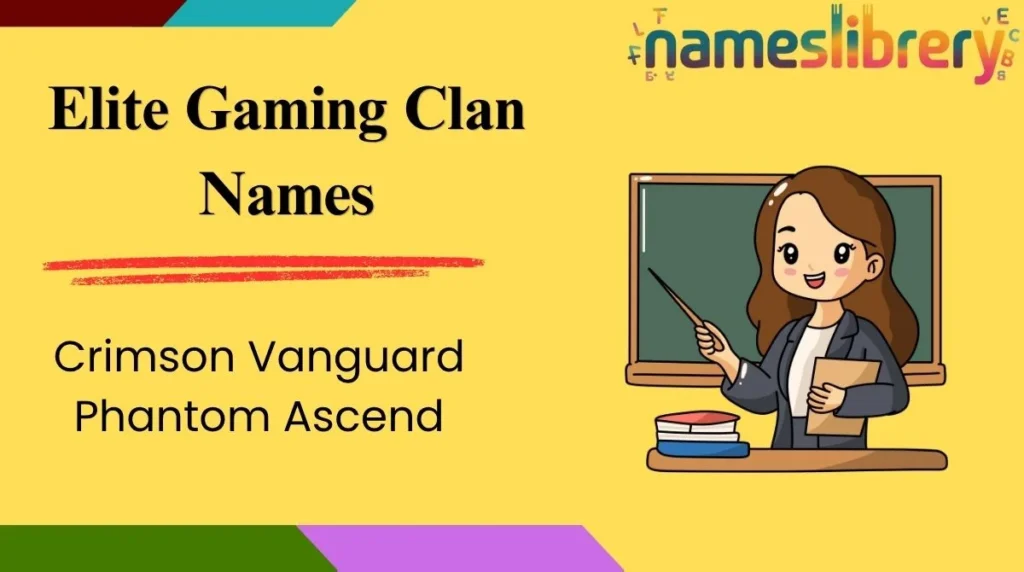Elite Gaming Clan Names