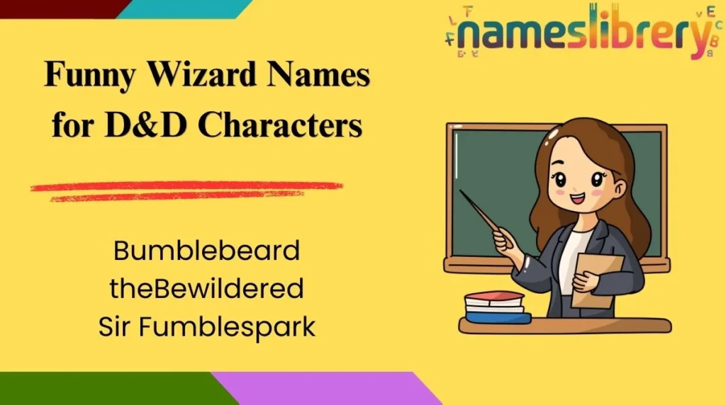 Funny Wizard Names for D&D Characters