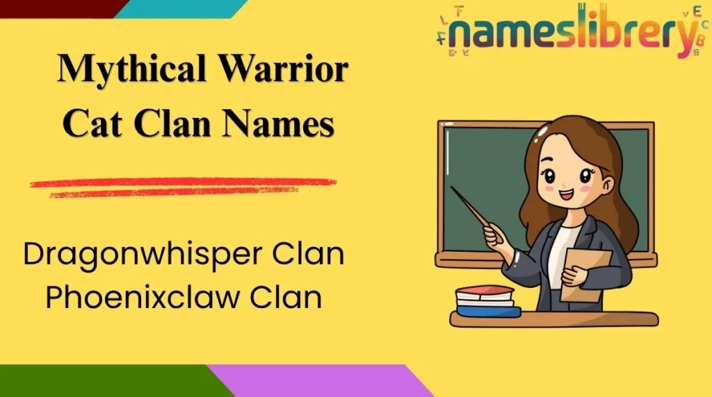Mythical Warrior Cat Clan Names