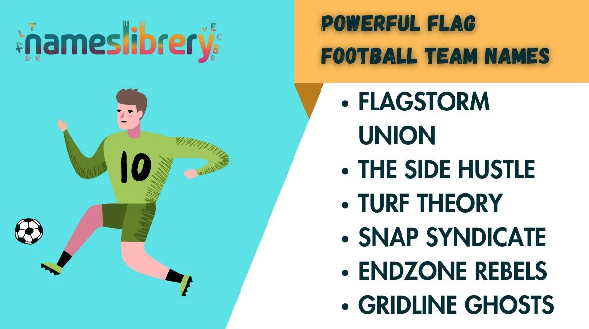 Powerful Flag Football Team Names