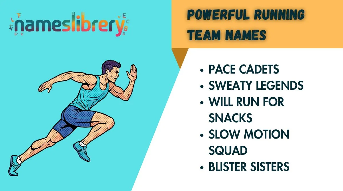 Powerful Running Team Names