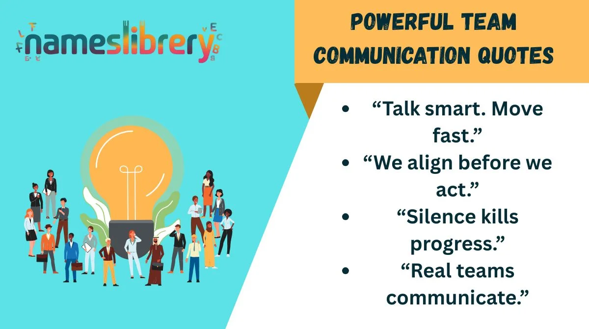 Powerful Team Communication Quotes