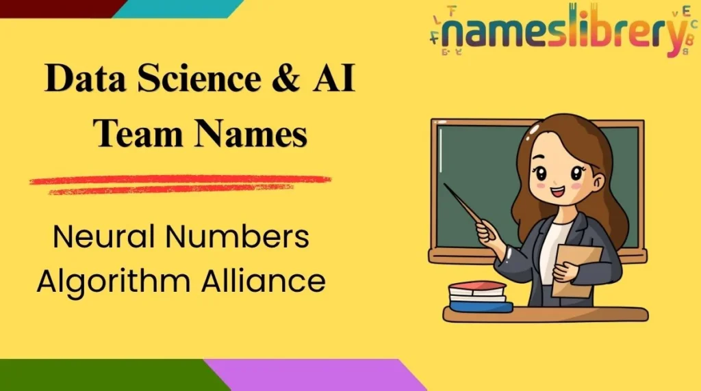 Data Science & AI Team Names