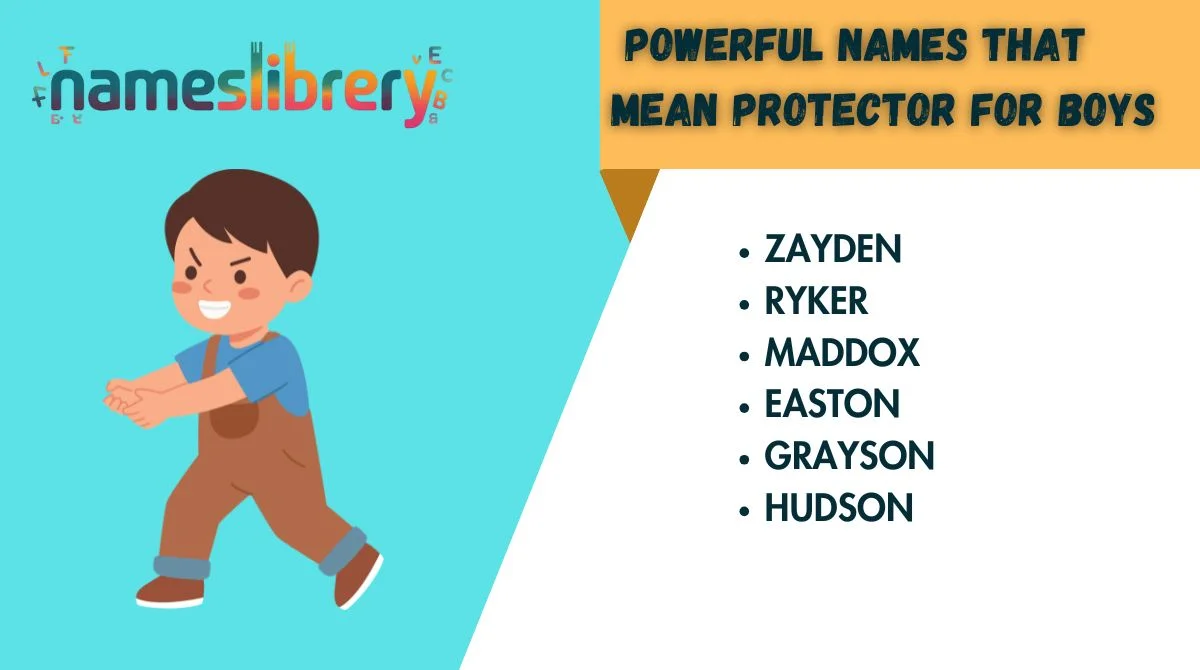 Powerful Names That Mean Protector for Boys