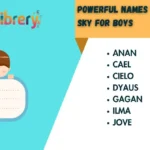 Powerful Names That Mean Sky for Boys