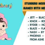 Stunning Modern Baby Names With Meaning