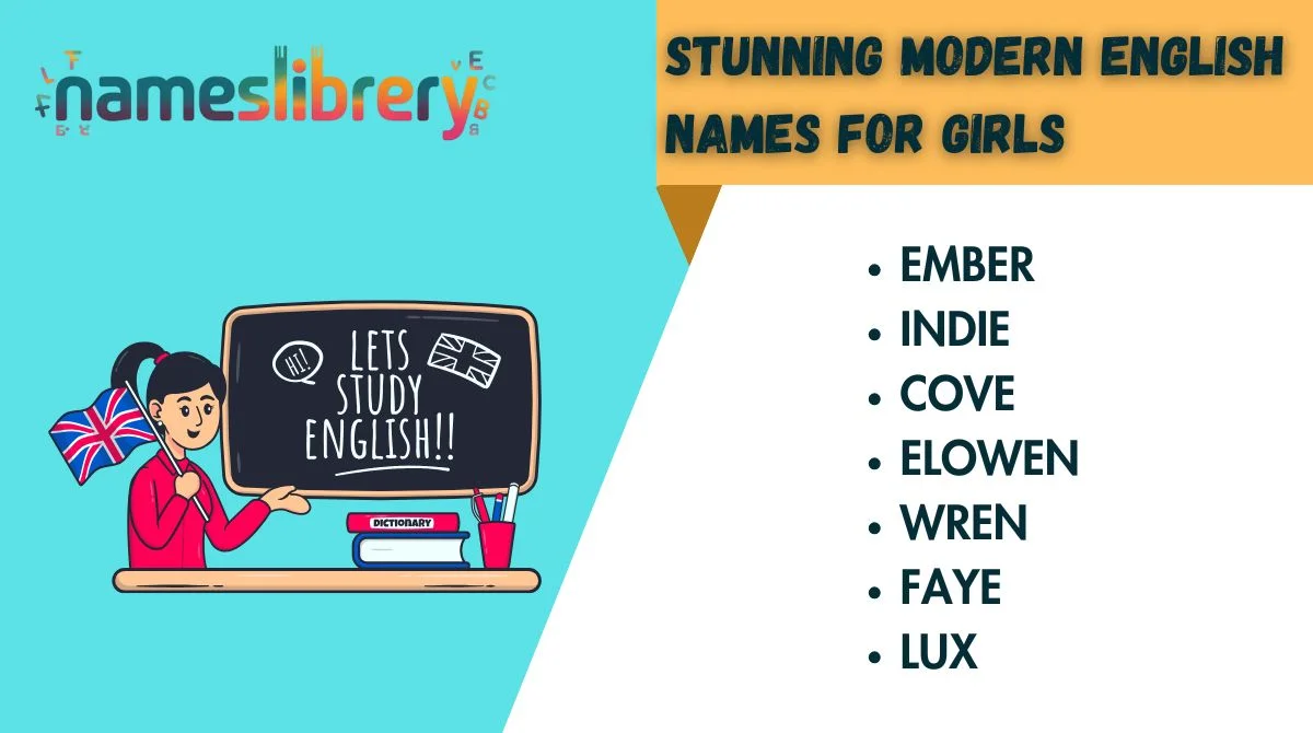 Stunning Modern English Names for Girls