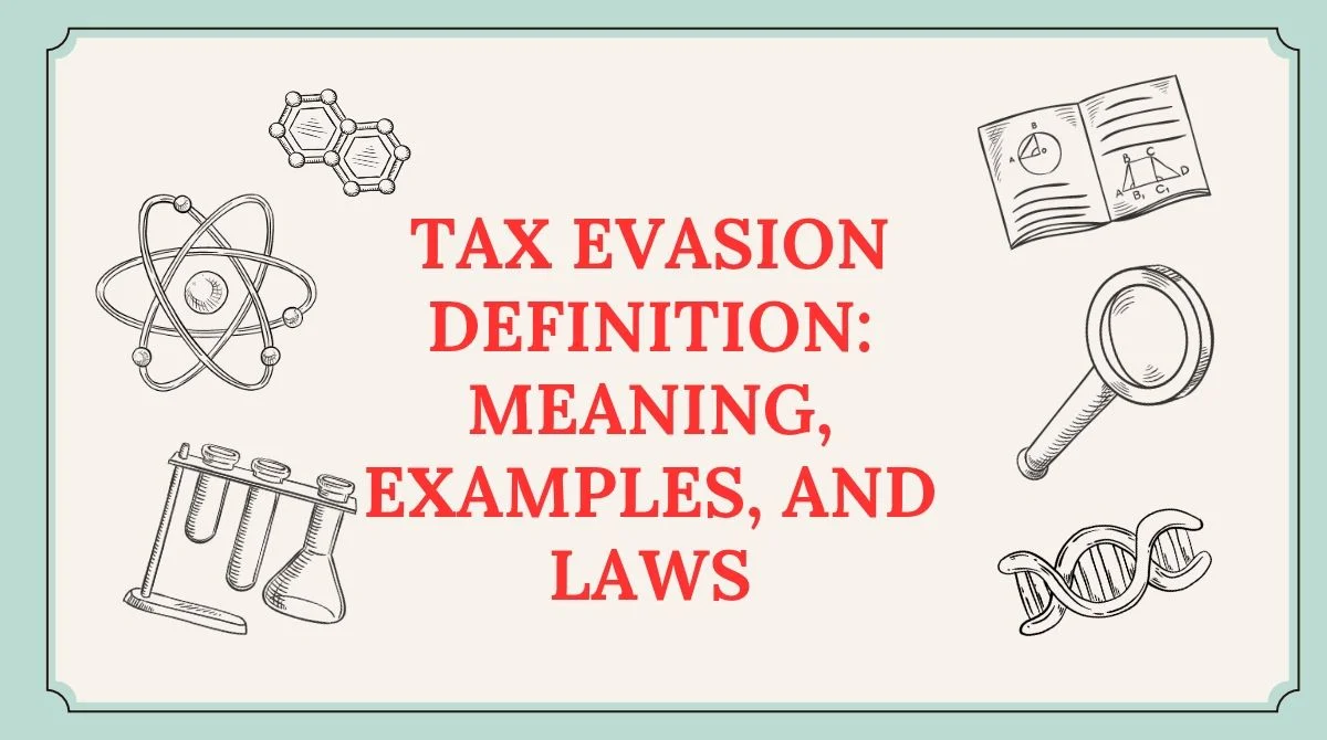 Tax Evasion Definition: Meaning, Examples, and Laws